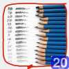 انواع و ترتیب مداد طراحی | 20میشم