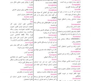 فرهنگ لغت انگلیسی به فارسی | 20 میشم