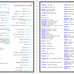 اصطلاحات مهم پزشکی انگلیسی به فارسی